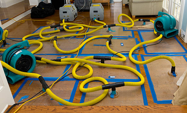Professional Sewage Cleanup technician working in Oklahoma, OK